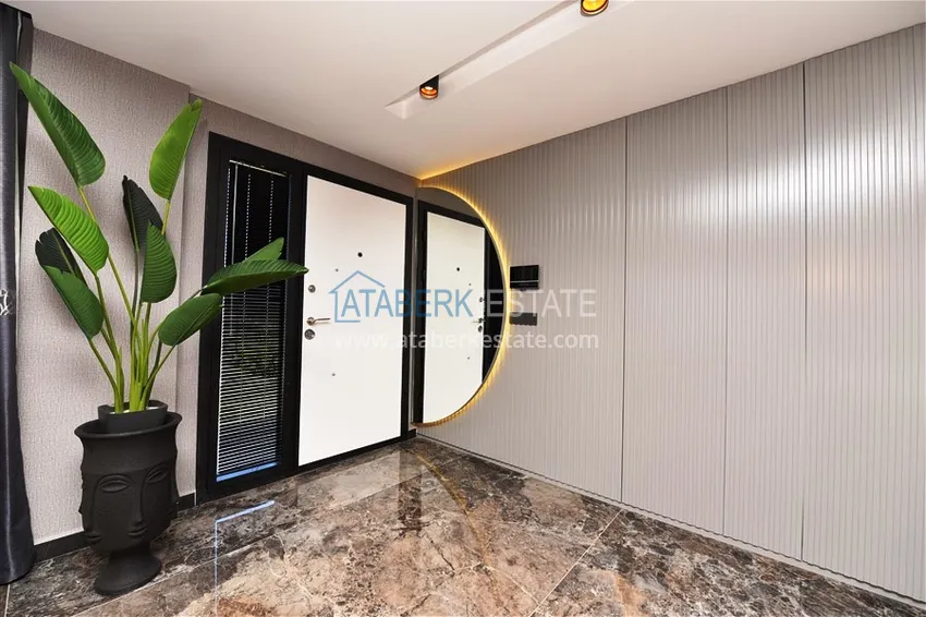 Приобрести Видовая вилла в горах – Алания, район Каргыджак меблированная с частным бассейном 1