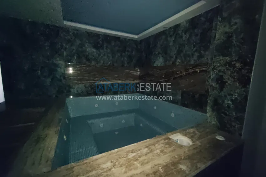 Квартира в Махмутларе со стильным интерьером, отдельной кухней и видом на море 14 