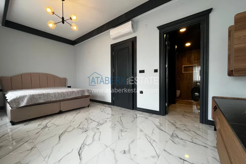 Приобрести Двухуровневая квартира в районе Кестель с качественной чистовой отделкой и новой мебелью 11 