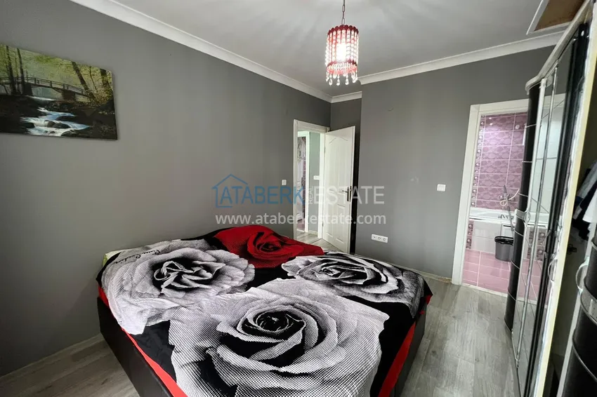 Приобрести Квартира в Махмутларе с мебелью, видом на горы в жилом комплексе 10 