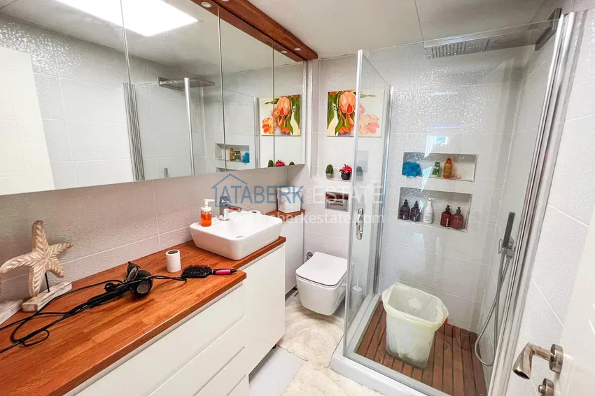 Приобрести Квартира в районе Кестель меблированная с видом на море и горы 12 