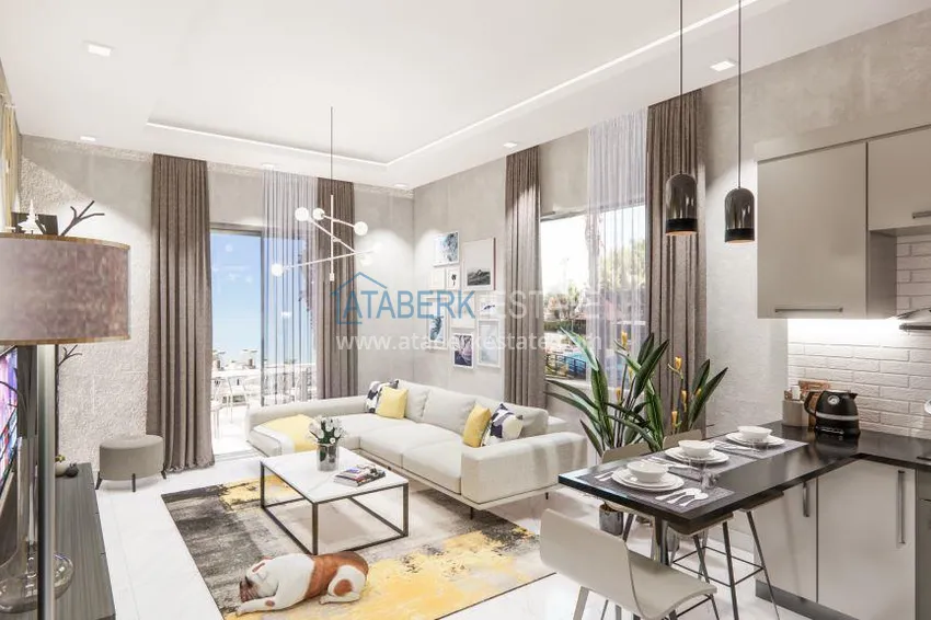 Приобрести Квартира от инвестора в строящемся жилом комплексе в Махмутларе  18 