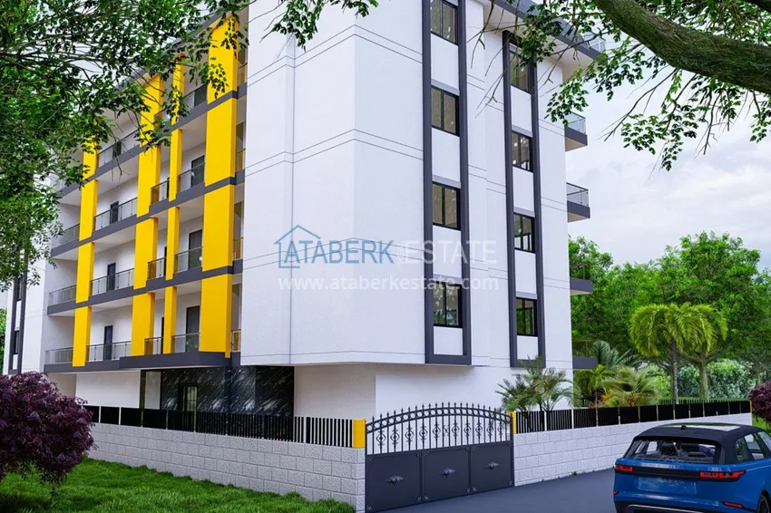 Новый проект жилого комплекса в Алании район Авсаллар 9 