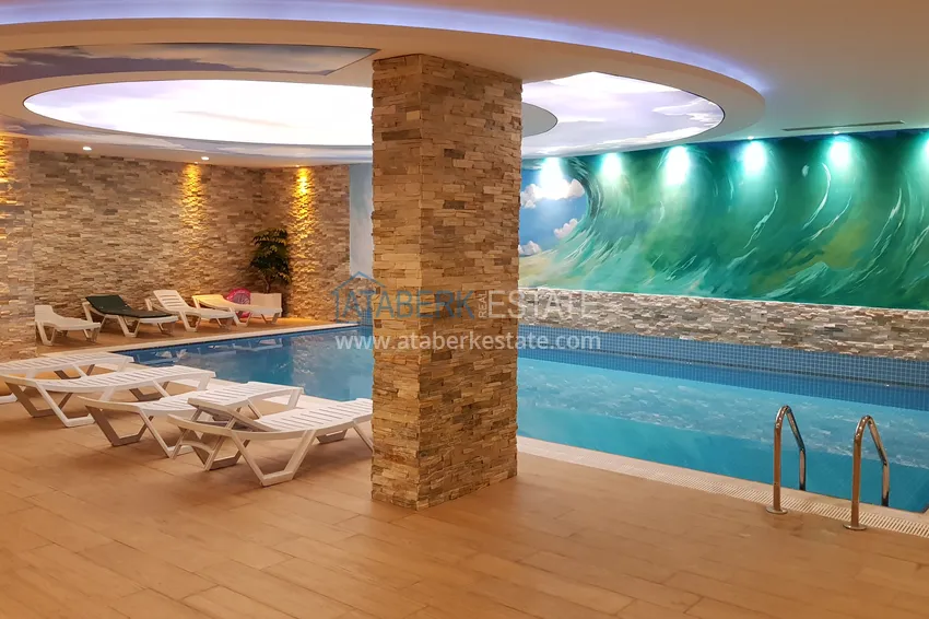 Квартира в центре Алании - район пляжа Клеопатра, двухкомнатная с мебелью 9 