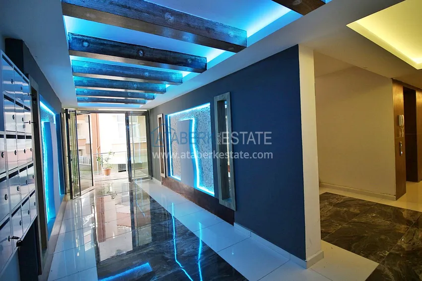 Квартира в Махмутларе двухкомнатная с мебелью, вторая береговая линия 12 