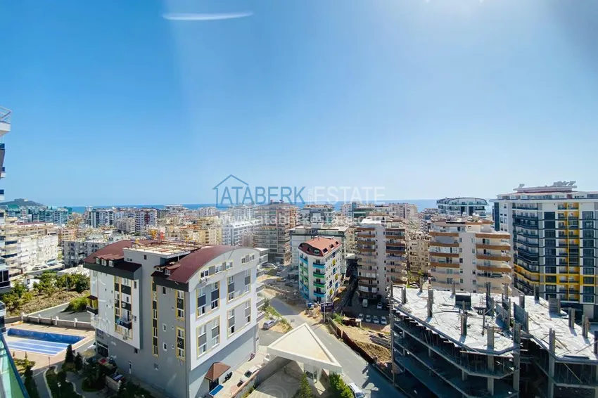 Приобрести Квартира в Махмутларе с мебелью и видом на море с развитой инфраструктурой 11 