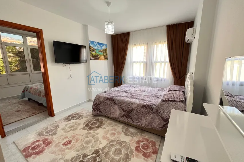 Приобрести Квартира в Махмутларе с мебелью, отдельной кухней и застекленными балконами  11 