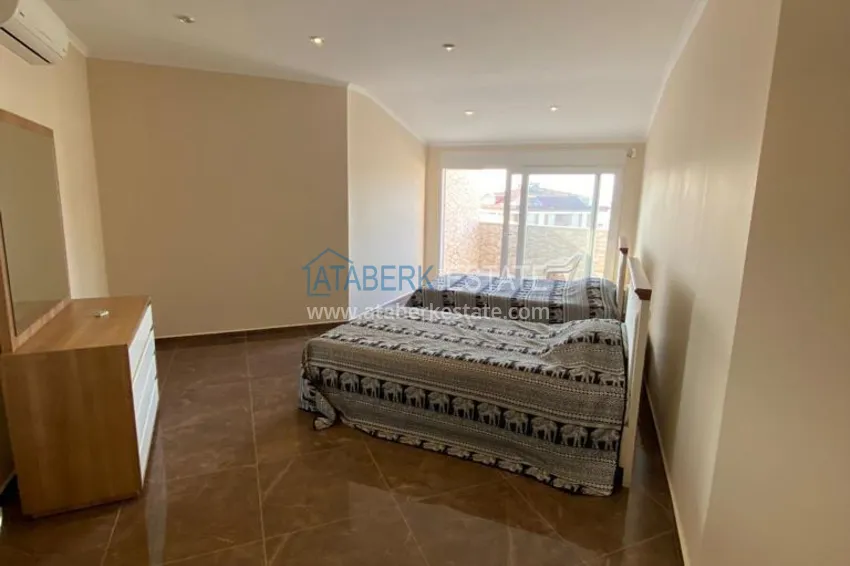 Приобрести Квартира-дуплекс в Алании район Кестель с мебелью и открытым видом на море 12 