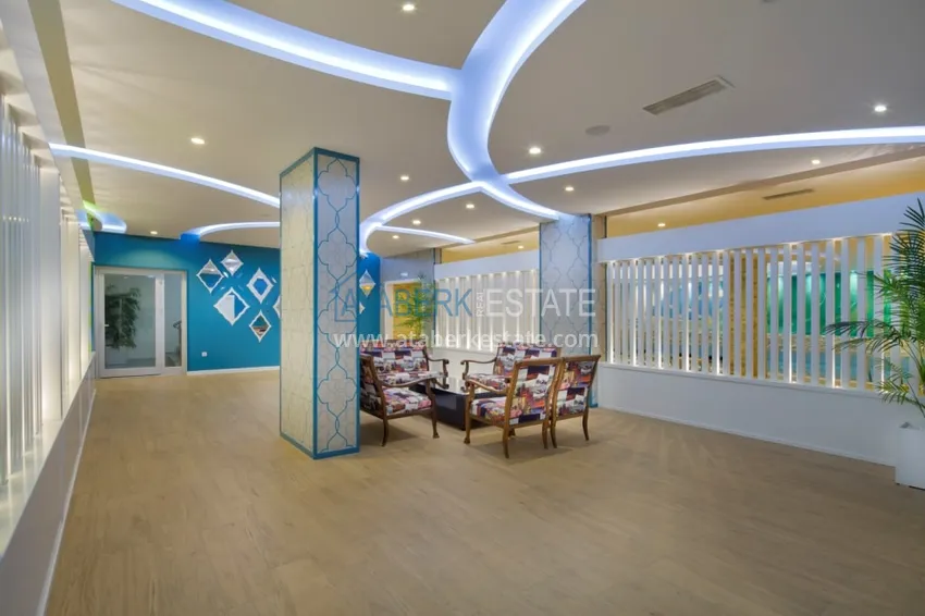 Квартира в центре Алании - район пляжа Клеопатра, двухкомнатная с мебелью 11 