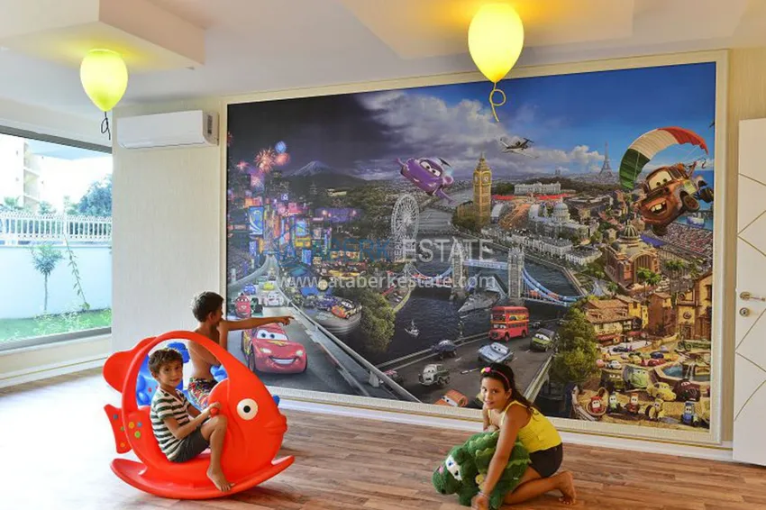 Квартира в Махмутларе меблированная с открытым видом на море  15 