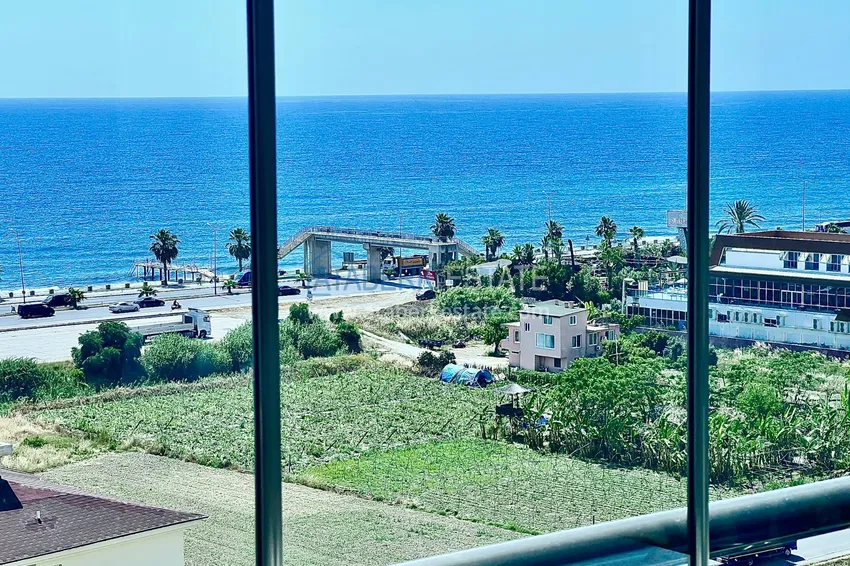 Приобрести Квартира в Махмутларе меблированная с открытым видом на море  13 