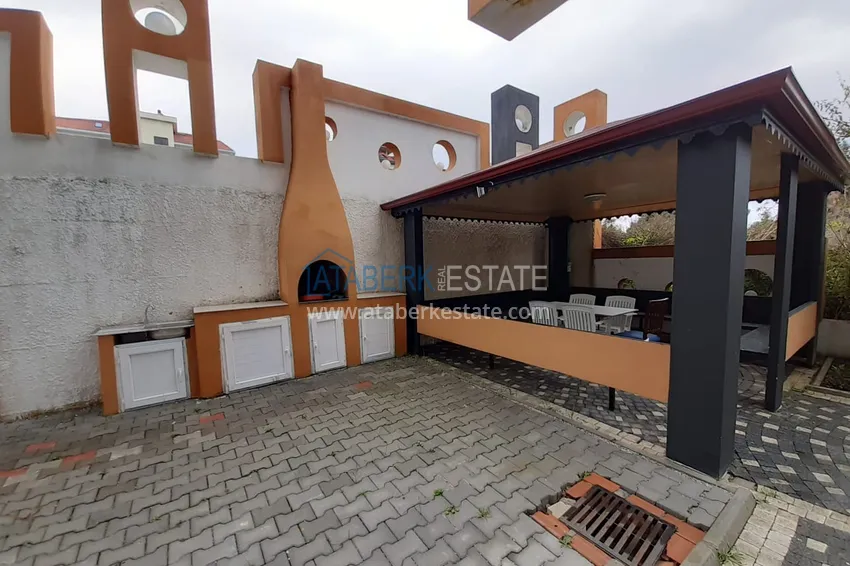 Пентхаус-дуплекс в Кестеле с мебелью и видом на море в комплексе с частным пляжем 12 