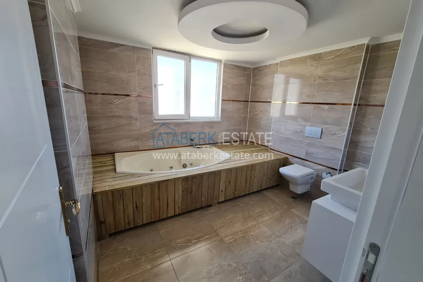 Приобрести Видовой пентхаус-дуплекс в Махмутларе с собственной сауной и джакузи 14 