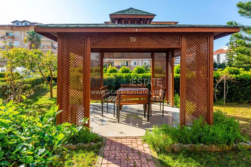 Квартира в районе Оба меблированная в современном жилом комплексе 13 