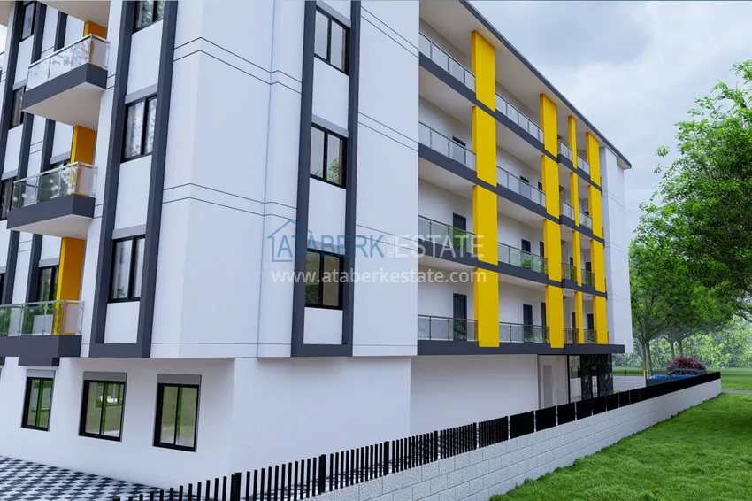 Новый проект жилого комплекса в Алании район Авсаллар 11 