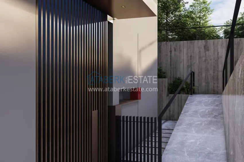 Квартира в центре Алании в комплексе на этапе строительства 7 