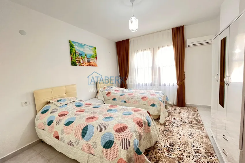 Приобрести Квартира в Махмутларе с мебелью, отдельной кухней и застекленными балконами  13 