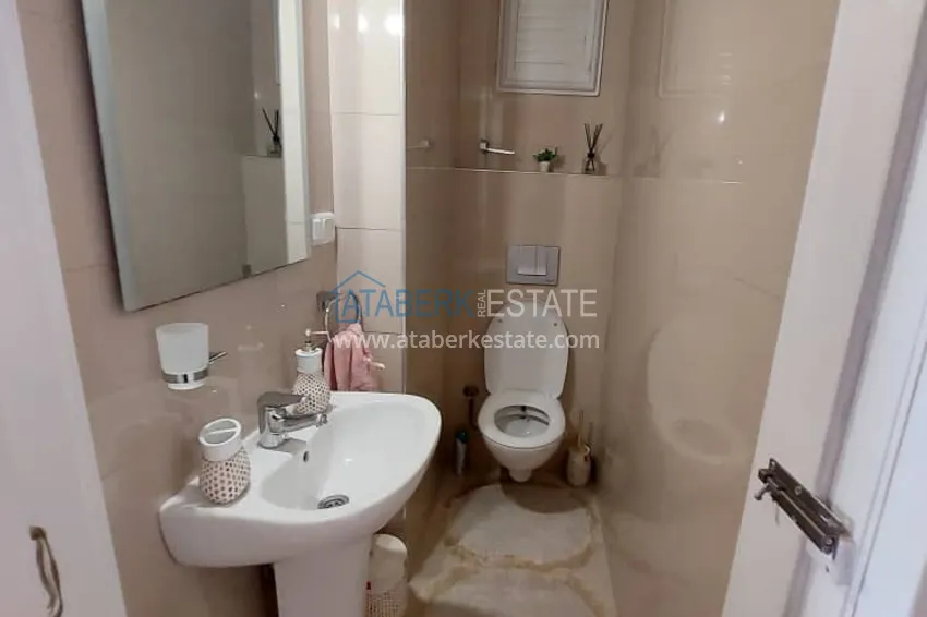 Приобрести Квартира на первой береговой линии в Махмутларе с мебелью 14 