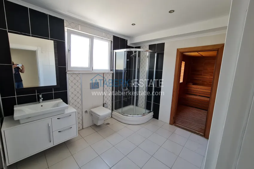 Приобрести Видовой пентхаус-дуплекс в Махмутларе с собственной сауной и джакузи 15 