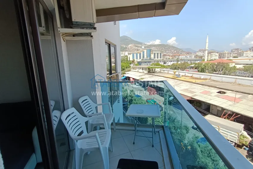 Приобрести Квартира в центре Алании - район пляжа Клеопатра, двухкомнатная с мебелью 13 