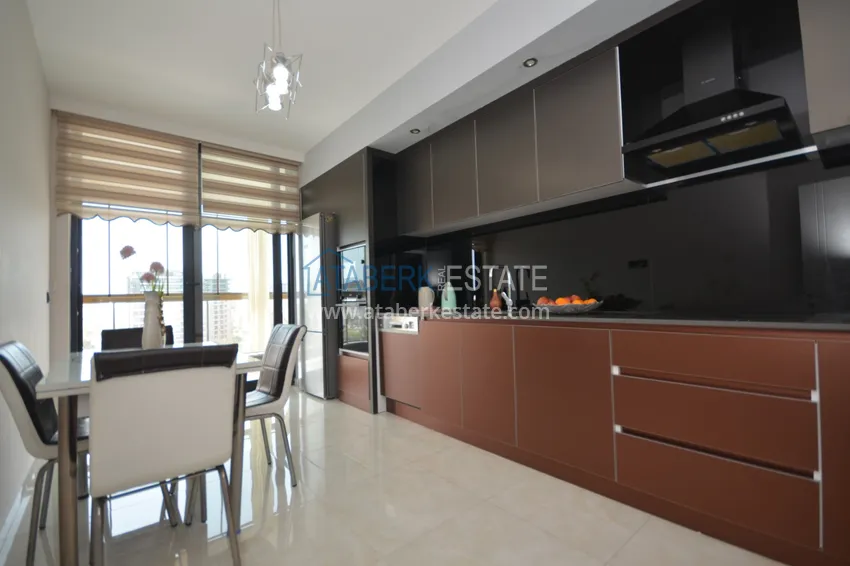 Приобрести Квартира Махмутларе меблированная с отдельной кухней и частичным видом на море 13 