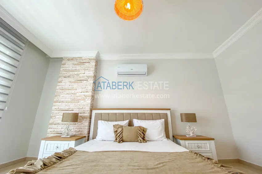 Приобрести Садовый дуплекс в районе Кестель меблированный в комфортабельном комплексе 24 