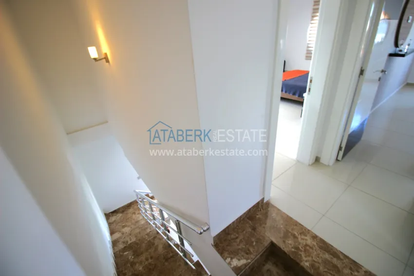 Приобрести Пентхаус-дуплекс в Кестеле меблированный с видом на море в комплексе с частным пляжем 13 