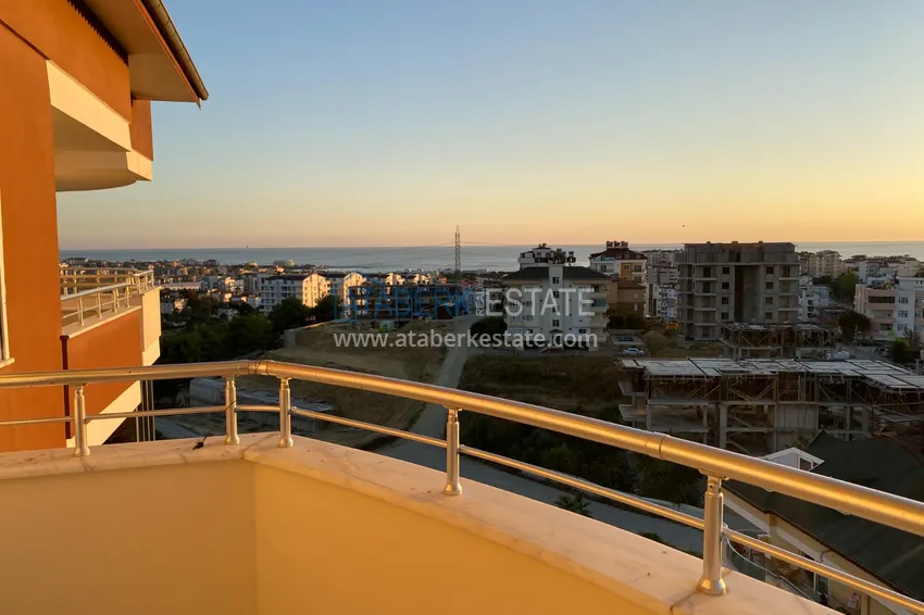 Приобрести Двухуровневый пентхаус в Авсалларе с видом на море  13 