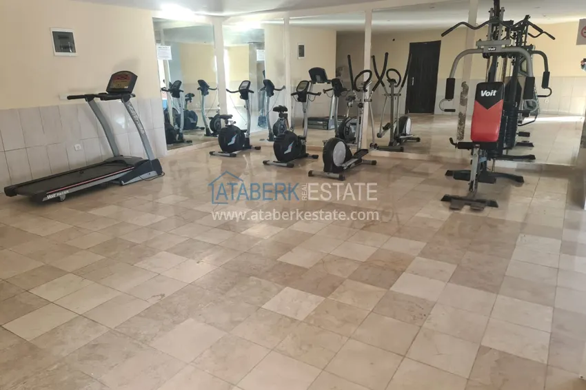 Квартира в Махмутларе с мебелью, видом на горы в жилом комплексе 17 