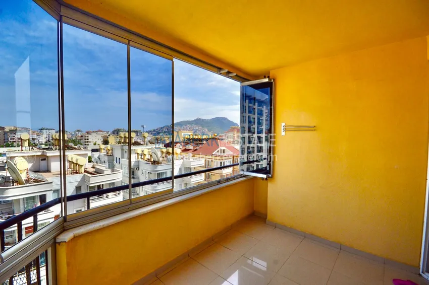 Приобрести Дуплекс в центре Алании в комплексе с бассейном и видом на горы 16 