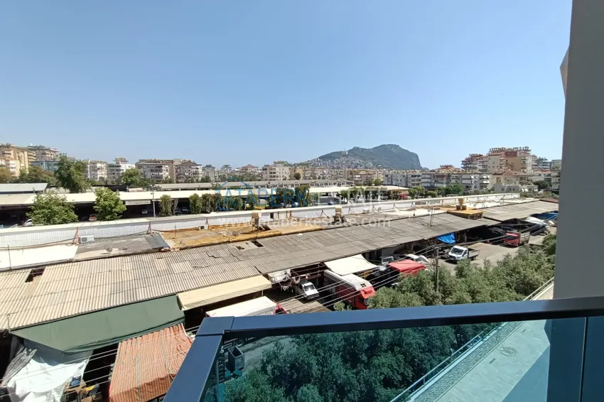 Приобрести Квартира в центре Алании - район пляжа Клеопатра, двухкомнатная с мебелью 14 