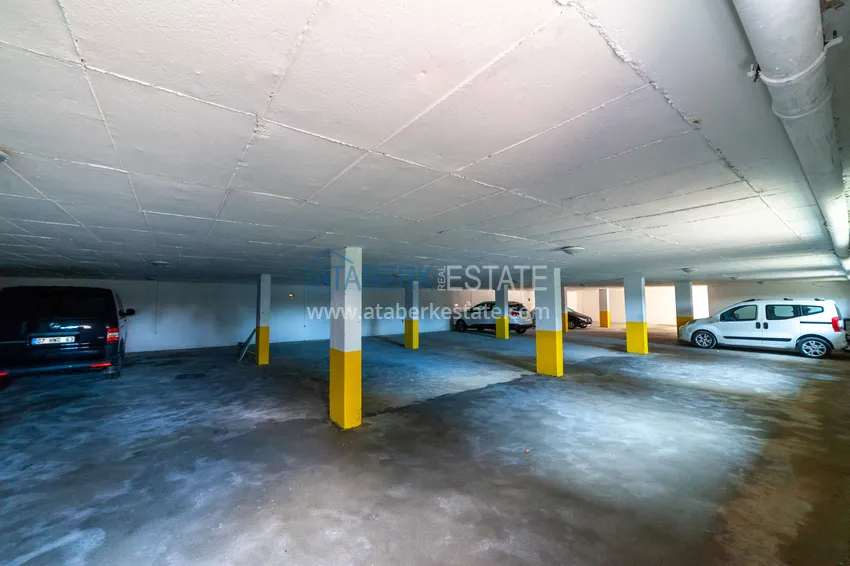 Дуплекс в Махмутларе с видом на море и горы в комплексе на первой береговой 14 