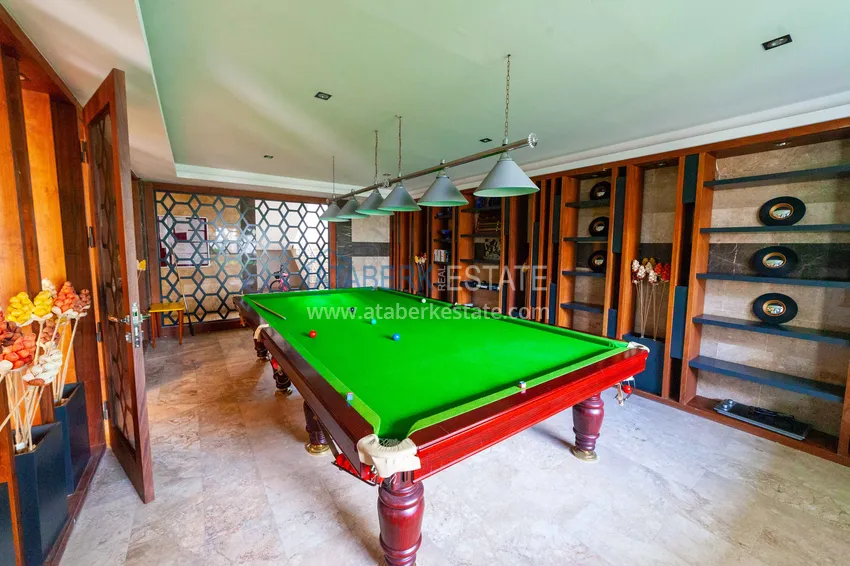 Дуплекс в Махмутларе с видом на море и горы в комплексе на первой береговой 15 