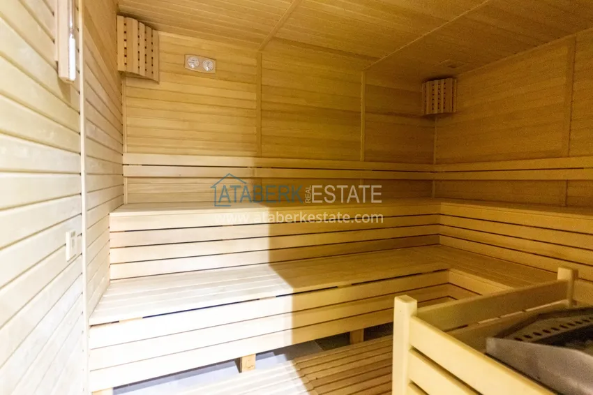 Квартира с мебелью и застекленным балконом в Махмутларе 19 