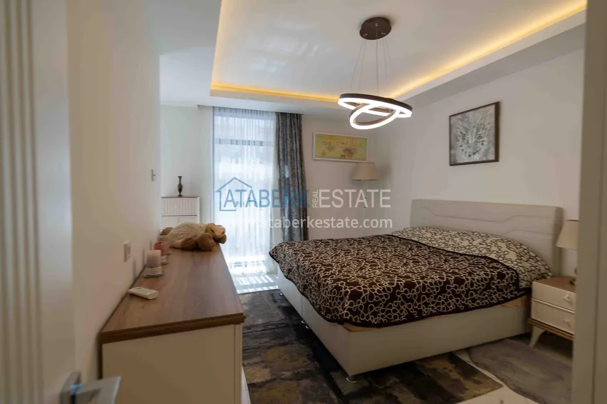 Приобрести Срочная продажа! Квартира в центре Алании с новой мебелью в престижном комплексе 11 