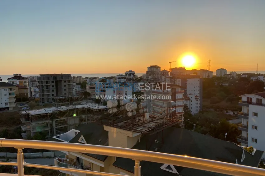 Приобрести Двухуровневый пентхаус в Авсалларе с видом на море  15 