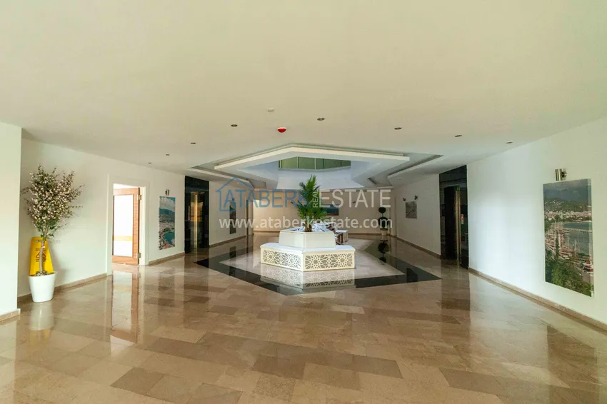 Квартира меблированная с видом на море и горы в Авсалларе 10 