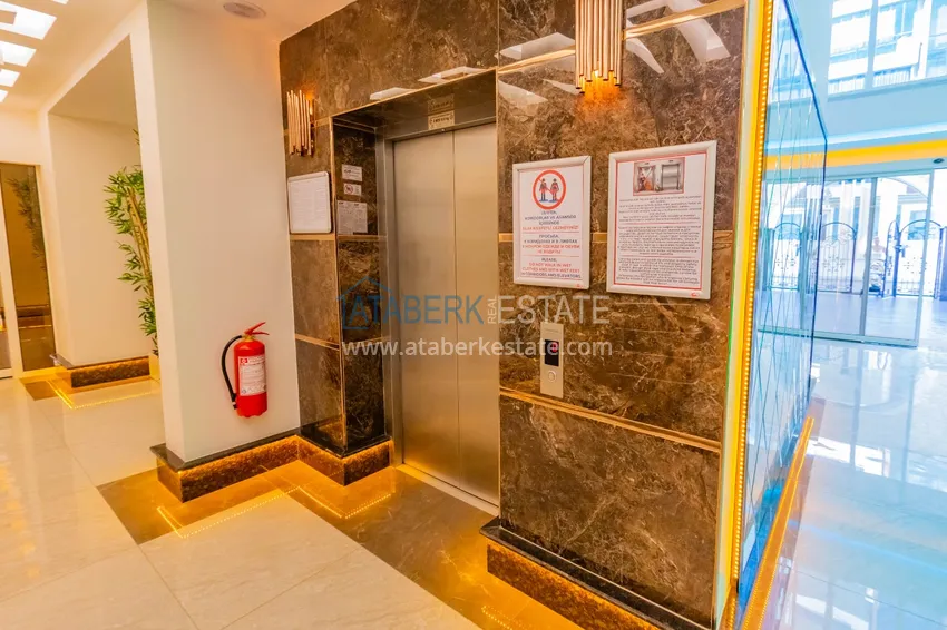 Квартира в Махмутларе меблированная в комфортабельном комплексе 24 