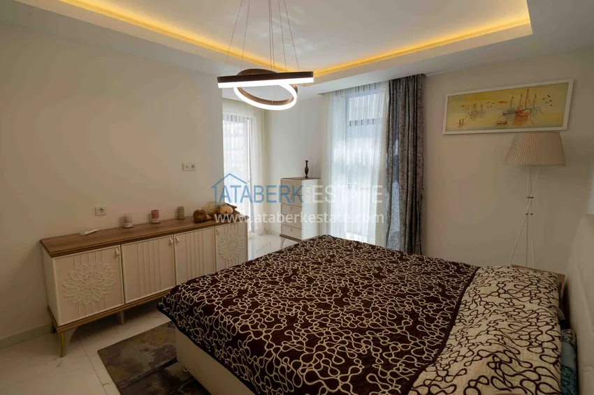 Приобрести Срочная продажа! Квартира в центре Алании с новой мебелью в престижном комплексе 13 