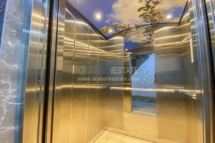 Садовый дуплекс в Алании – район Оба с чистовой отделкой и новой мебелью 16 