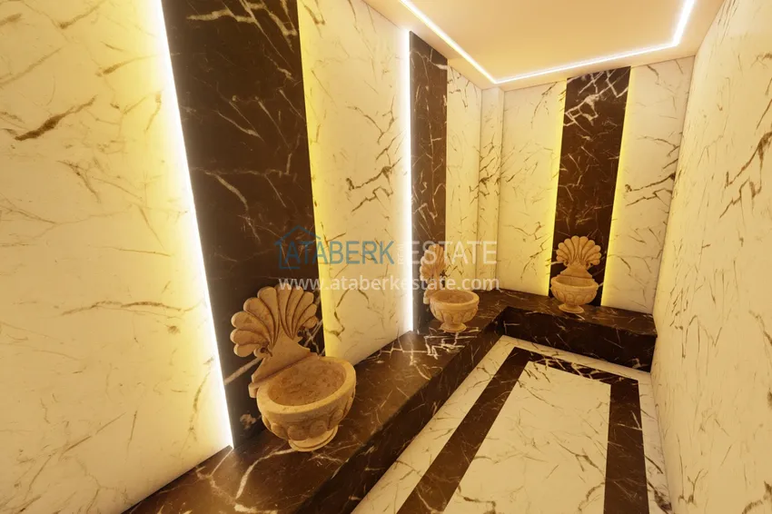 Приобрести Вилла в Каргыджаке в эксклюзивном комплексе на этапе строительства  9 