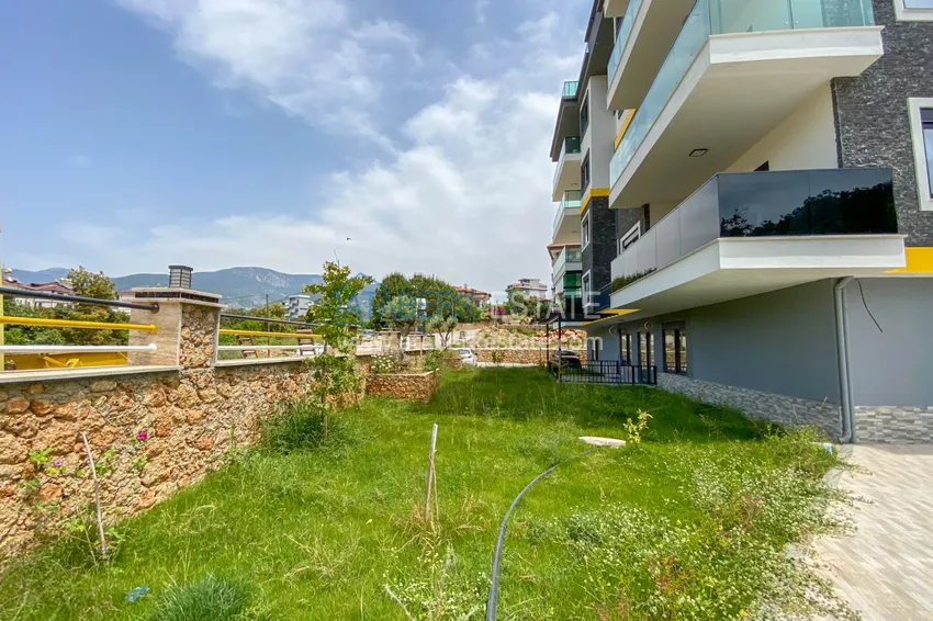 Садовый дуплекс в Алании – район Оба с чистовой отделкой и новой мебелью 18 