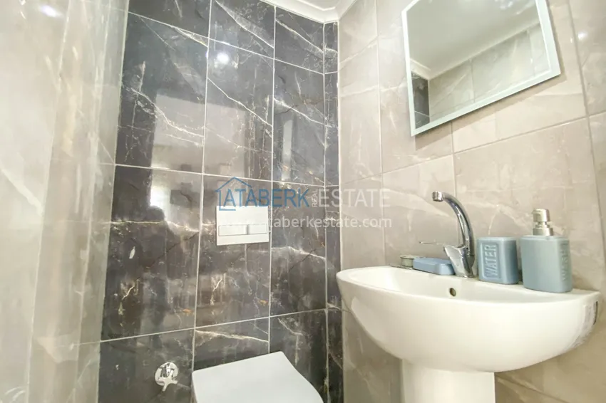 Приобрести Пентхаус в Алании - район Махмутлар, двухуровневый с новой мебелью 21