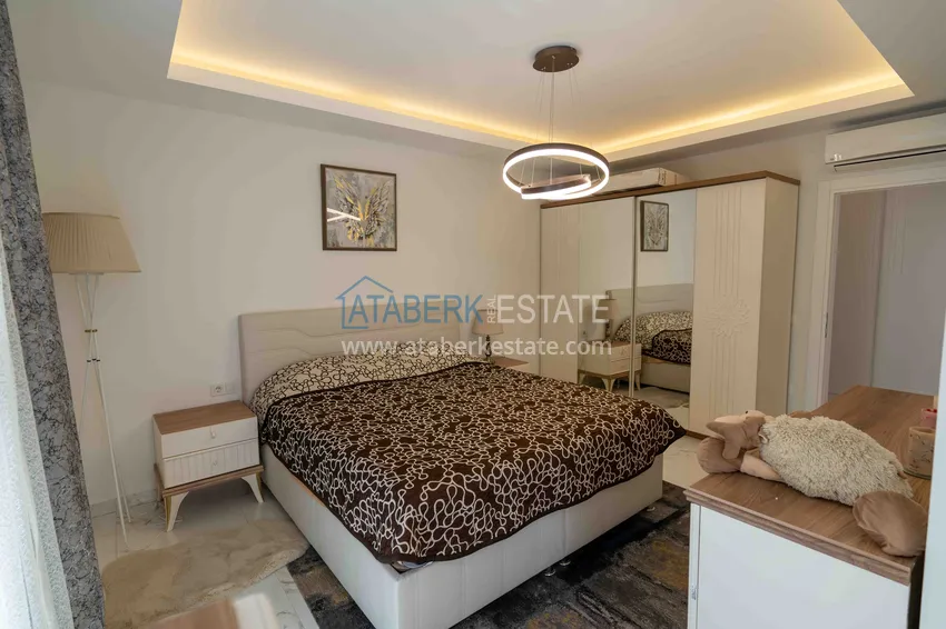 Приобрести Срочная продажа! Квартира в центре Алании с новой мебелью в престижном комплексе 15 