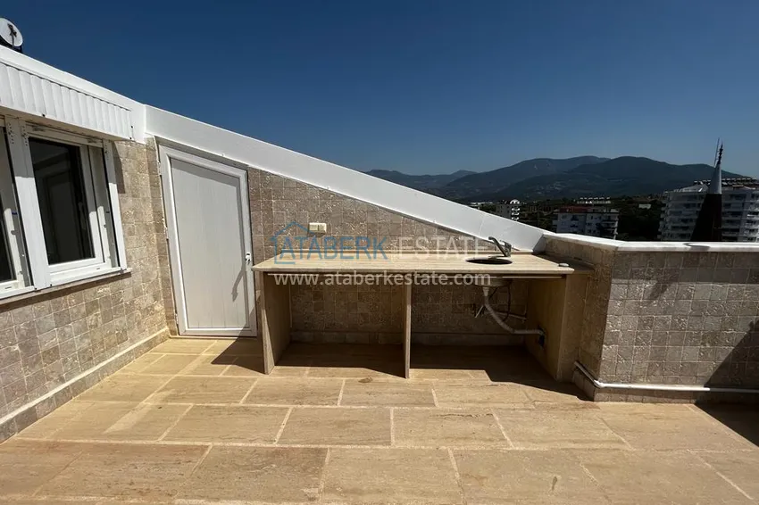 Приобрести Видовой пентхаус в районе Тосмур с мебелью в жилом комплексе 18 