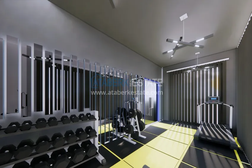 Приобрести Вилла в Каргыджаке в эксклюзивном комплексе на этапе строительства  11 