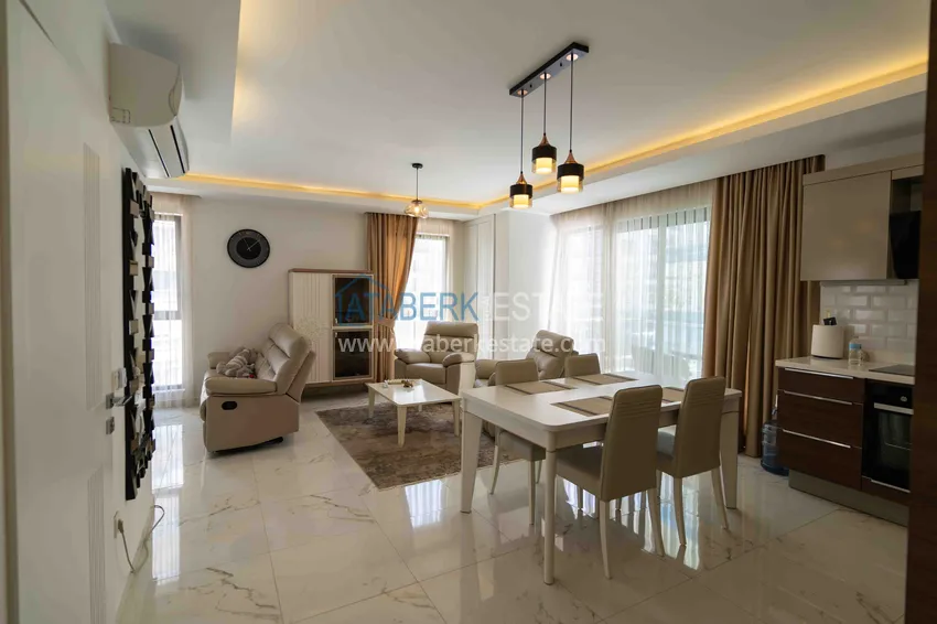 Приобрести Срочная продажа! Квартира в центре Алании с новой мебелью в престижном комплексе 3 