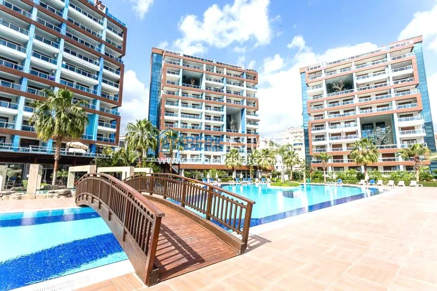 Квартира в районе Джикджилли в комфортабельном жилом комплексе 1 