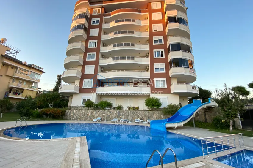 Двухуровневый пентхаус в Авсалларе с видом на море  1 