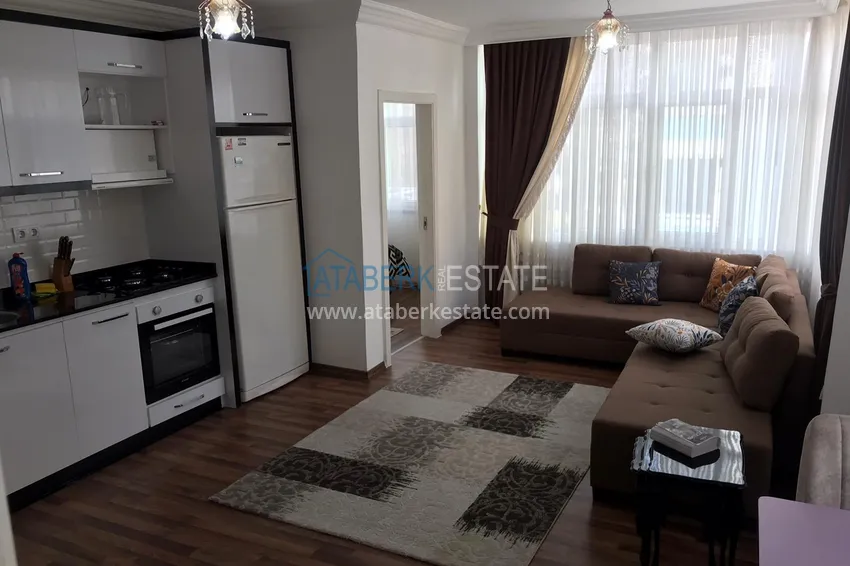 Квартира в Махмутларе, с мебелью, на первой береговой линии 1 